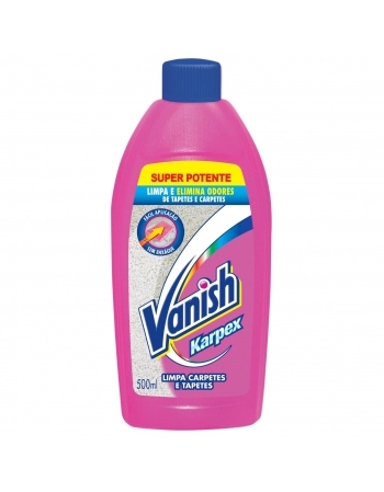 LIMPA CARPETE E TAPETE LÍQUIDO VANISH KARPEX FRASCO 500ML