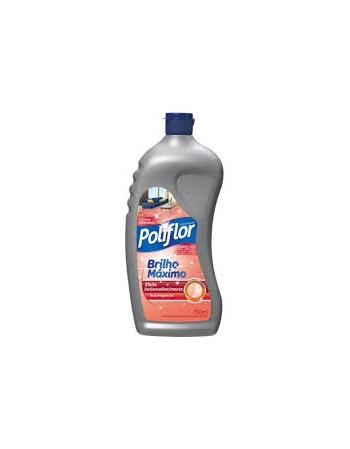 CERA LÍQUIDA VERMELHA POLIFLOR BRILHO MÁXIMO SQUEEZE 750ML