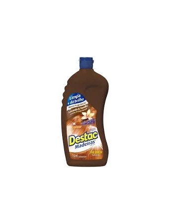 LIMPADOR PARA PISOS DE MADEIRA LAVANDA & VANILLA DESTAC SQUEEZE 750ML