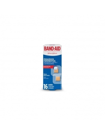 CURATIVO TRANSPARENTE BAND AID JOHNSON & JOHNSON PEQUENOS FERIMENTOS PCT COM 16 UNIDADES