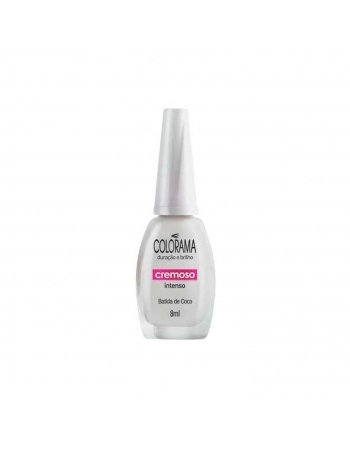 ESMALTE CREMOSO BATIDA DE COCO 8ML COLORAMA