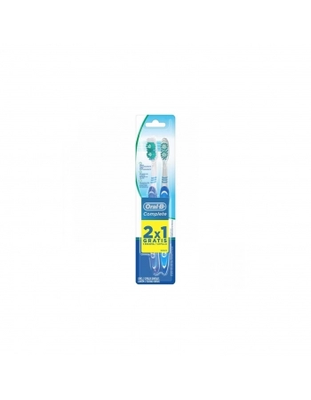 ESCOVA DENTAL MACIA ORAL-B COMPLETE 2 UNIDADES