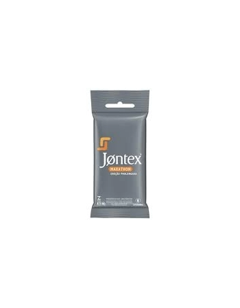PRESERVATIVO JONTEX MARATHON COM 6 UNIDADES