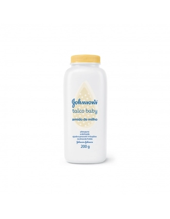 TALCO INFANTIL AMIDO DE MILHO JOHNSON & JOHNSON FRASCO 200G