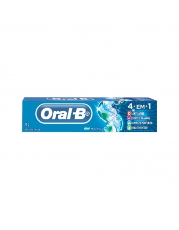 CREME DENTAL P&G 4 EM 1 MENTA FRESCA ORAL-B CAIXA 70G