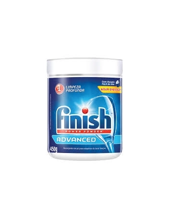 DETERGENTE EM PÓ FINISH LAVA LOUÇA 450G