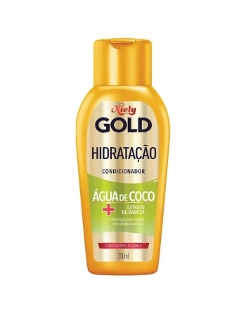 CONDICIONADOR HIDRATAÇÃO ÁGUA DE COCO NIELY GOLD 200ML