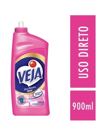 VEJA USO DIRETO FLORAL 3UN DE 900ML