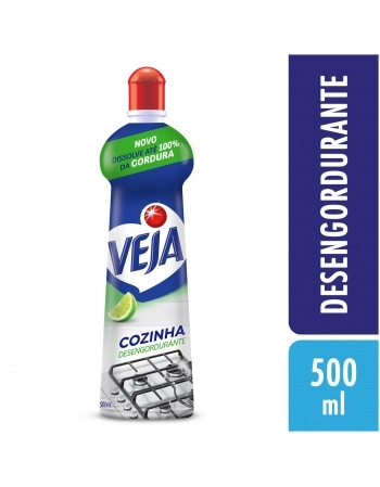 LIMPADOR DESENGORDURANTE COZINHA LIMÃO VEJA SQUEEZE 500ML