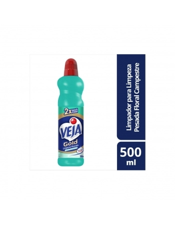 LIMPADOR MULTIUSO LIMPEZA PESADA FLORAL CAMPESTRE VEJA FRASCO 500ML