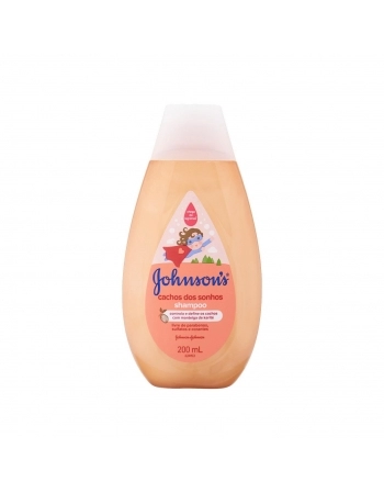 SHAMPOO INFANTIL JOHNSON & JOHNSON CACHOS DOS SONHOS FRASCO 200ML