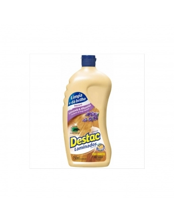 CERA PARA PISOS LAMINADOS FLORES DO CAMPO & LAVANDA DESTAC SQUEEZE 750ML