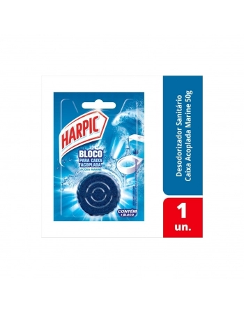 BLOCO SANITÁRIO CAIXA ACOPLADA HARPIC 50G