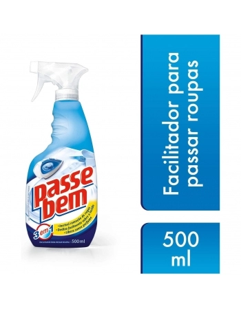 FACILITADOR PASSAR ROUPAS PASSE BEM 500ML PULVERIZADOR