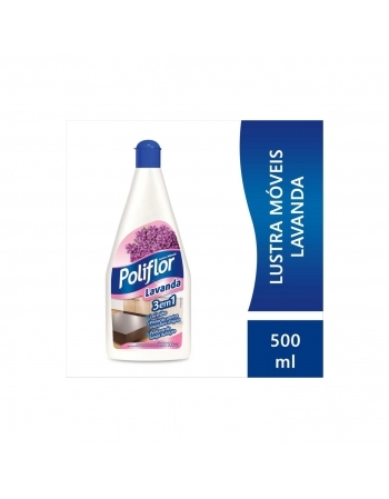 LUSTRA MÓVEIS POLIFLOR 500ML LAVANDA