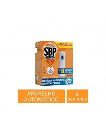 MULTI INSETICIDA AUTOMÁTICO SBP APARELHO + REFIL 250ML
