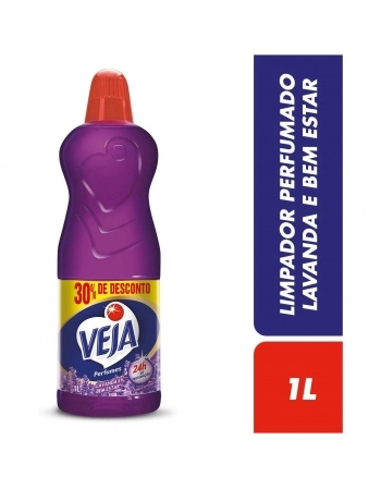 VEJA PERFUMADO LAVANDA 30% DESC 03X1LT