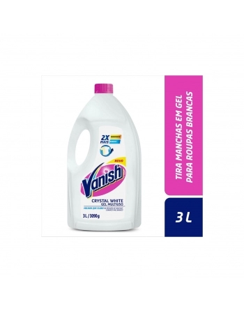 ALVEJANTE BRANQUEADOR SEM CLORO VANISH WHITE FRASCO 3L