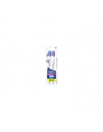 PACK ESCOVA DENTAL P&G ORAL B 3D WHITE LUXE PRO FLEX LEVE 2 PAGUE 1