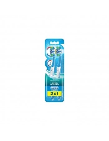 ESCOVA DENTAL P&G ORAL B COMPLETE 5X LIMPEZA 40 LEVE 2 PAGUE 1