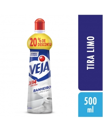 DESINFETANTE BANHEIRO TIRA-LIMO VEJA X-14