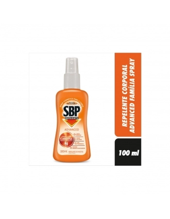 REPELENTE SPRAY SEM FRAGRÂNCIA SBP ADVANCED FRASCO 100ML