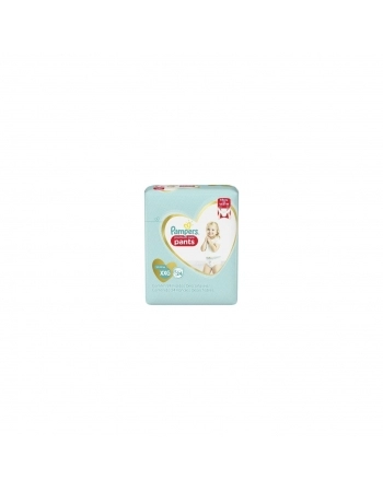 FRALDA P&G PAMPERS PANTS PREMIUM CARE XXG 8PCT COM 24UN