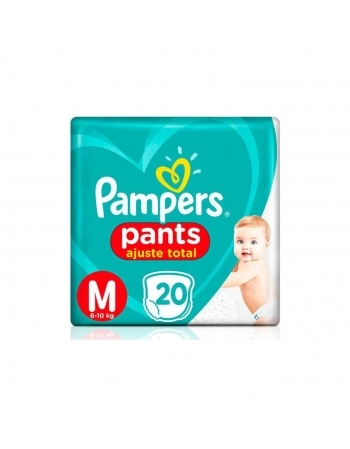 FRALDA P&G PAMPERS CONFORT SEC PANTS M 20UN