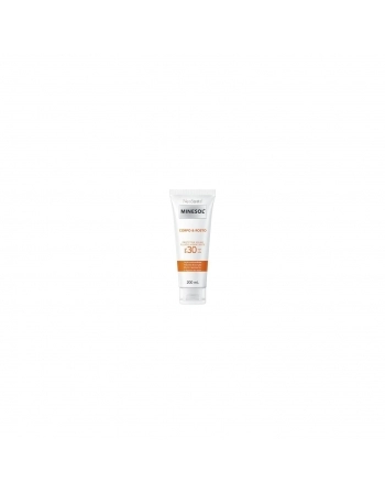 PROTETOR SOL MINESOL CORPO E ROSTO FPS30 6 PACOTE COM 40G