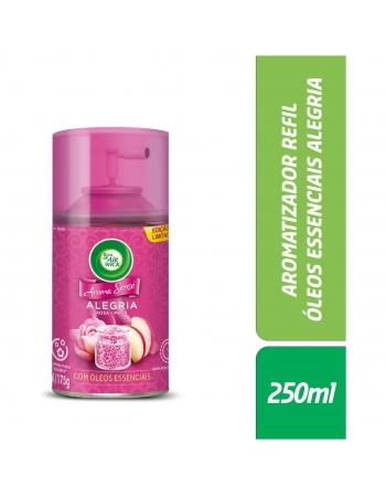 BOM AIR FSH REFIL 250ML AROMA SENSE ALEGRIA