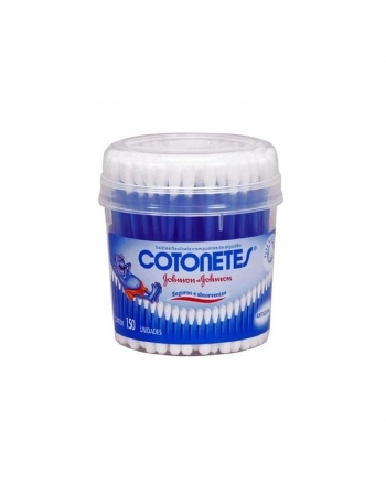 COTONETES JOHNSON & JOHNSON POTE COM 150 UNIDADES