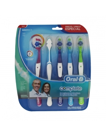 PCK ESCOVA ORAL B COMPLETE 5 ACÕES DE LIMPEZA LEVE 2 PAGUE 1 P&G