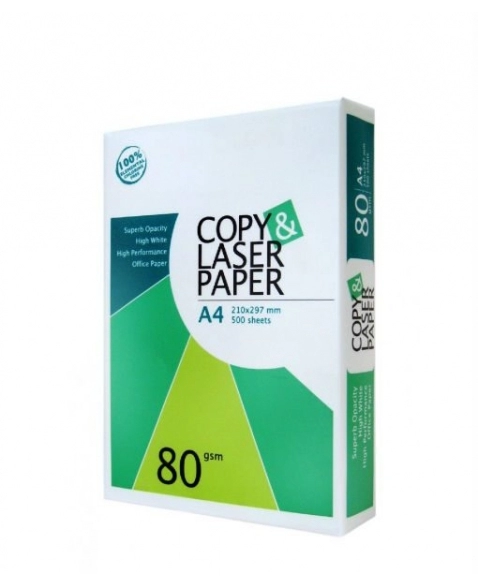 PAPEL COPY LASER PAPER A4 GMS 80 FL