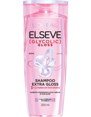 SHAMPOO ELSEVE GLYCOLIC GLOSS 200ML