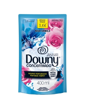 Downy Brisa de Verão Amaciante de Roupas Sachê 400ml